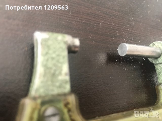 Немски Микрометър  mauser 25-50мм, снимка 2 - Стругове - 29583883
