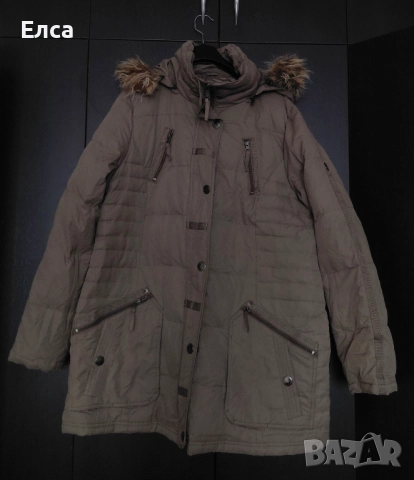 Дамска парка в голям размер