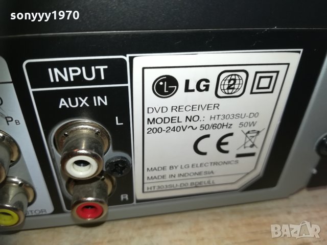 lg ht303su-d0 dvd/usb receiver 0403211753, снимка 13 - Ресийвъри, усилватели, смесителни пултове - 32040831