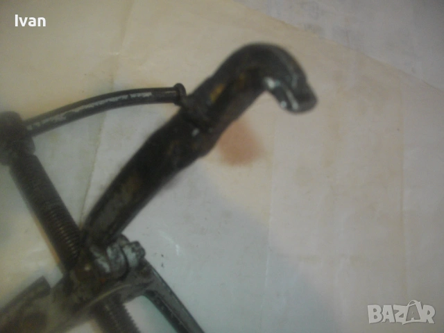 Българска Голяма Трираменна скоба за вадене на лагери и спирачни барабани старото качество Соц НРБ, снимка 12 - Други инструменти - 54010577