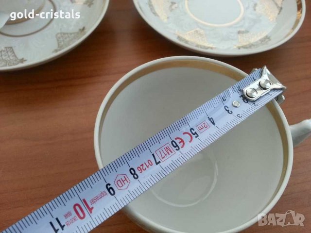 Руски порцеланов сервиз за чай , снимка 10 - Антикварни и старинни предмети - 30140066