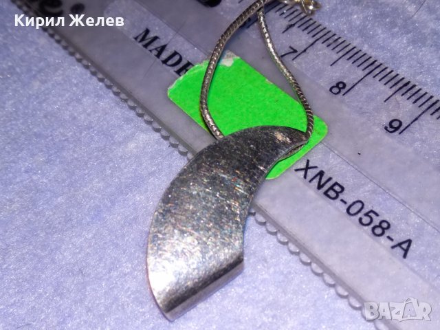 ПРЕКРАСЕН ДИЗАЙНЕРСКИ КОМПЛЕКТ СРЕБЪРНИ КОЛИЕ и ОБЕЦИ СРЕБРО 925 с ПЕЧАТ на БИЖУТЕРА 34428 36286, снимка 16 - Бижутерийни комплекти - 39494106