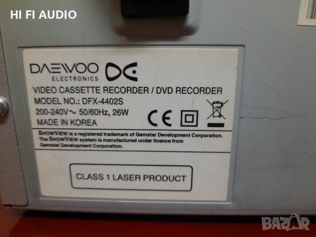 Daewoo DFX-4402S, снимка 5 - Плейъри, домашно кино, прожектори - 42855243