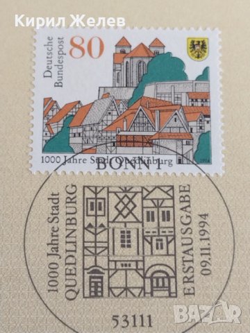 Пощенски марки ПЪРВИ ЛИСТ ПОЩА ГЕРМАНИЯ ПЕРФЕКТНО СЪСТОЯНИЕ РЯДКА ЗА КОЛЕКЦИЯ 30976, снимка 3 - Филателия - 37870459