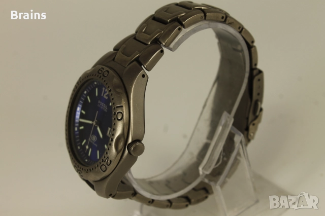 FOSSIL Blue Titanium Мъжки Ръчен Часовник, снимка 5 - Мъжки - 52390828