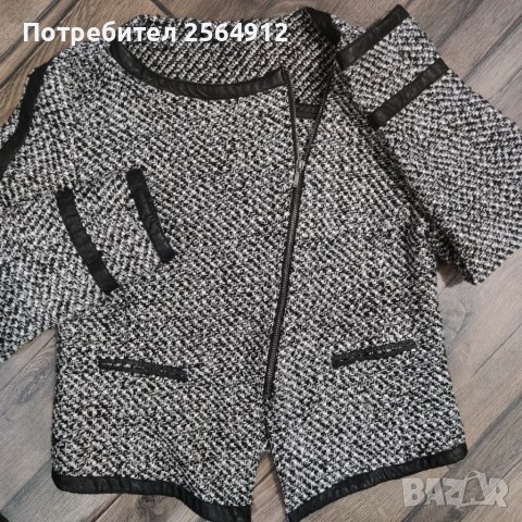 Продавам дамско яке тип палто , снимка 5 - Якета - 38130908