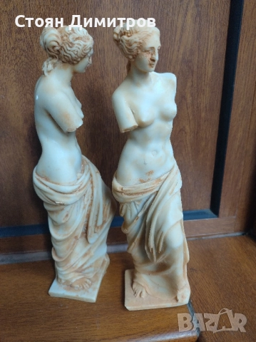 Две статуетки от ТУНИС на Венера Милоска височина 25см,ръчна изработка по оригинал , снимка 10 - Колекции - 51976289
