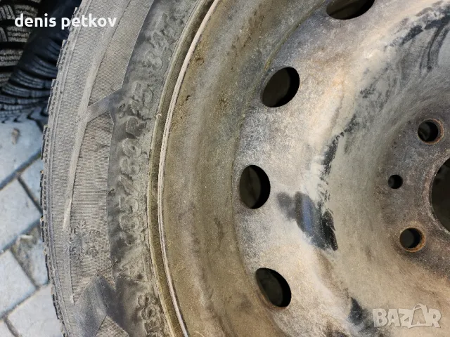 Зимни гуми с джанти 195/55/R15, снимка 6 - Гуми и джанти - 48504973