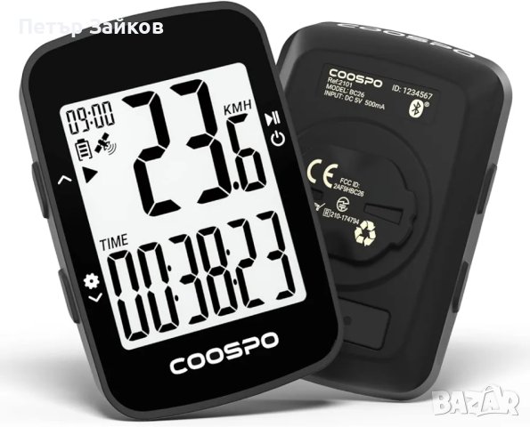 COOSPO Компютър за велосипеди GPS BC26
