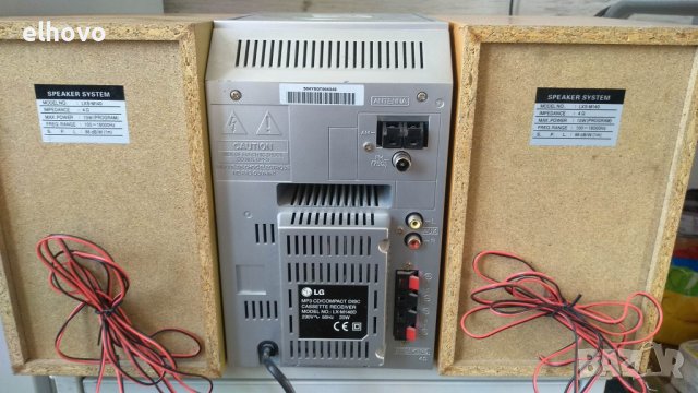 Аудио система LG LX-M140, снимка 5 - Аудиосистеми - 39134327