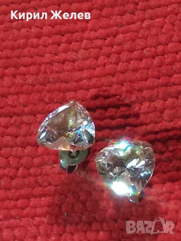 ШАРМАНТНИ СКЪПОЦЕННИ СРЕБЪРНИ ОБЕЦИ СРЕБРО 925 с ЮВЕЛИРНО ФАСЕТИРАН ЧИСТ ПЛАНИНСКИ КРИСТАЛ 45568, снимка 12 - Обеци - 46235139