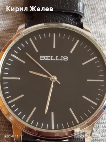 Чисто нов дамски часовник BELLIS QUARTZ с кожена каишка стилен дизайн 49860, снимка 6 - Дамски - 49661752