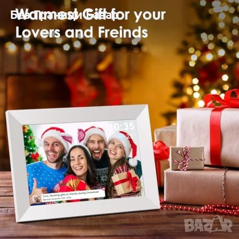 Нова Дигитална рамка за снимки – 10.1”, тъч, WiFi, видео, Auto Rotate , снимка 7 - Други стоки за дома - 49876768