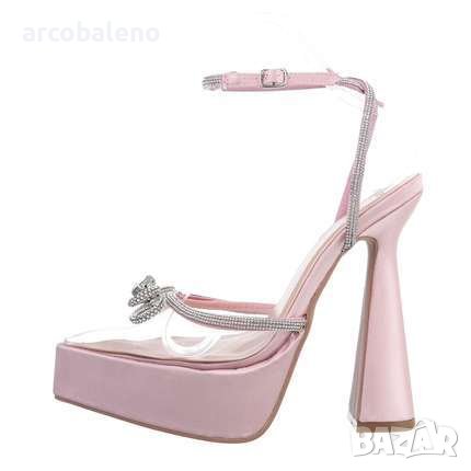 Елегантни дамски сандали на висок ток, 4цвята , снимка 10 - Сандали - 40568753