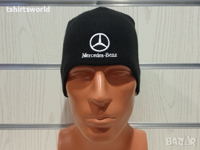 Нова зимна шапка на автомобилната марка Mercedes-Benz (Мерцедес), снимка 3 - Шапки - 42892107