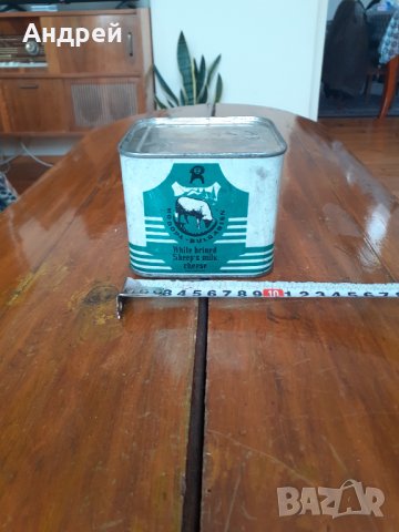 Стара кутия от сирене на Родопа, снимка 3 - Други ценни предмети - 31634330