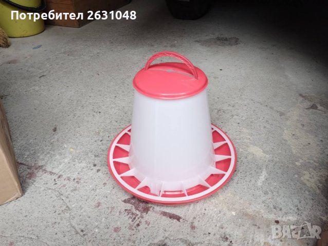 Хранилка за птици стояща или висяща обем 3 кг, снимка 9 - За птици - 40496696