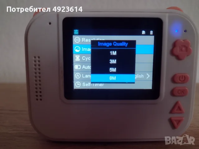 Детска камера за моменти снимките 8mpx, снимка 6 - Фотоапарати - 56060724