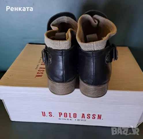 Дамски боти естествена.кожа U.S.POLO ASSN., снимка 4 - Дамски боти - 48047282