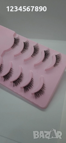 3D мигли половинки, снимка 2 - Козметика за лице - 52439415