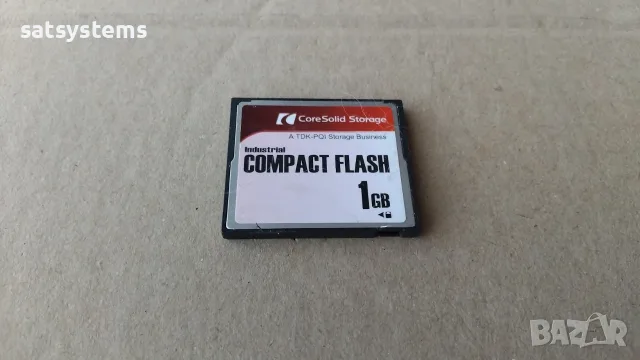 TDK/PQI 1GB CoreSolid Storage Industrial CompactFlash (CF), снимка 3 - Други - 56455928