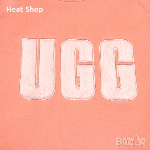 Дамска блуза UGG Madeline Fuzzy Logo Crewneck Sweatshirt, снимка 2 - Блузи с дълъг ръкав и пуловери - 53914569
