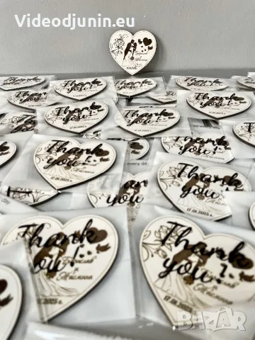 Сватбени сувенири, снимка 11 - Декорация за дома - 46660053