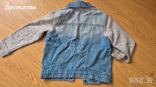 Дънково яке за момче, 6-7год., снимка 6 - Детски якета и елеци - 52352841