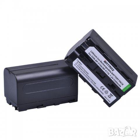 Батерия за Sony NP F750, NP F770, NP-F750, NP F970, F960, F550, F570, QM91D, CCD-RV100, NPF750, снимка 2 - Батерии, зарядни - 34259018