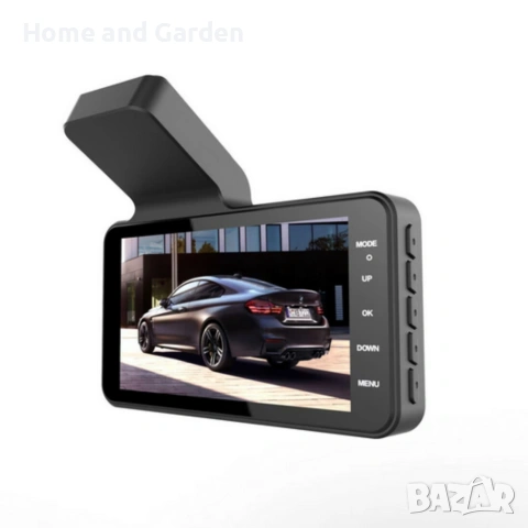 Видеорегистратор DUAL LENS FULL HD 1080 с 3 камери и нощно виждане, снимка 4 - Друга електроника - 53947813