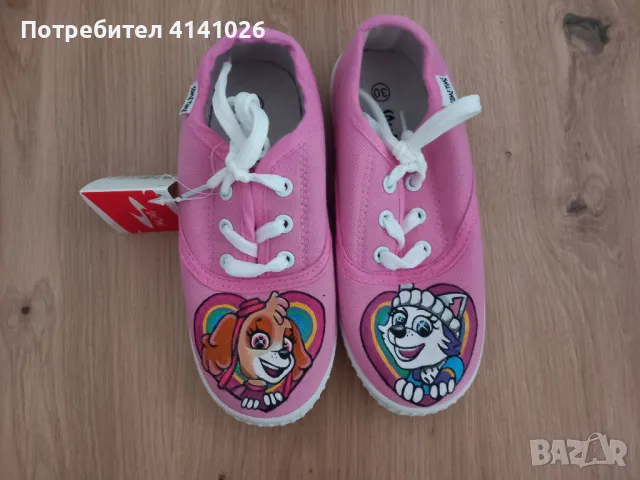 Ръчно Рисувани детски кецове Пес Патрул / Paw Patrol, снимка 2 - Детски маратонки - 49959726