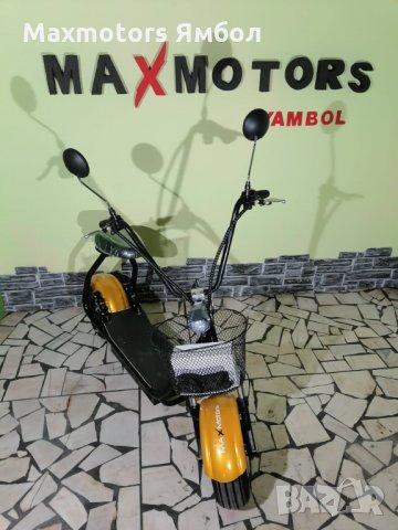 Електрически СКУТЕР City Harley 1200wNEW MODEL 1330 лв.ГР,Ямбол, снимка 2 - Мотоциклети и мототехника - 30429662