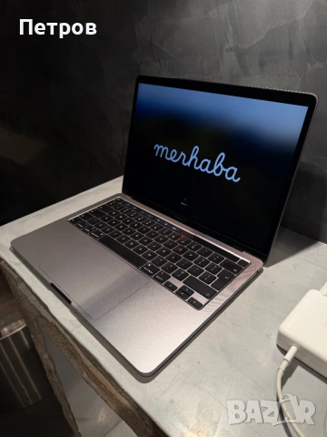 КАТО ЧИСТО НОВ Macbook Pro 2020 13.3" 256 GB, снимка 6 - Лаптопи за работа - 54129661