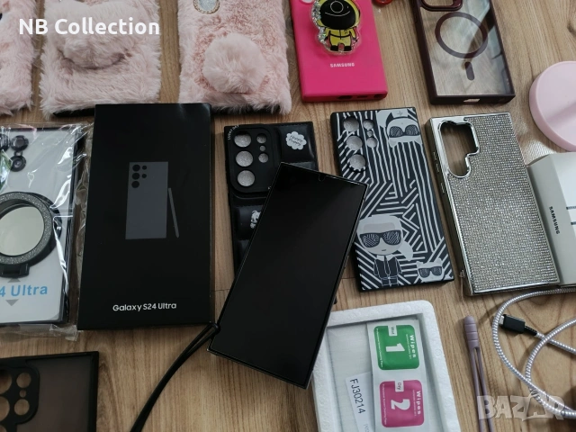 Смартфон Samsung Galaxy S24 Ultra, Dual SIM, 12GB RAM, 256GB, 5G, Titanium Black, снимка 3 - Samsung - 53927047