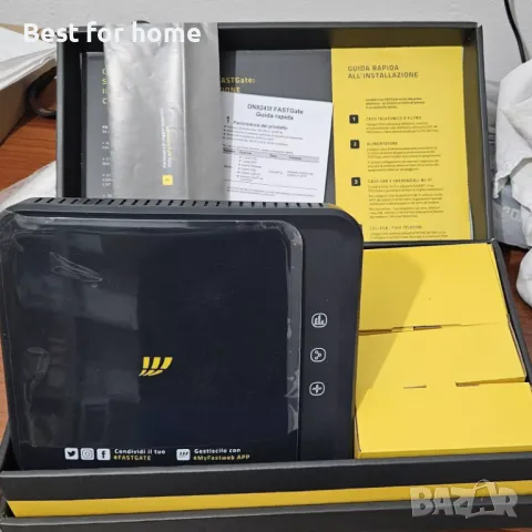 Висококачествен Модемен рутер Huawei DN8245f2 Fastgate, снимка 4 - Мрежови адаптери - 48016645