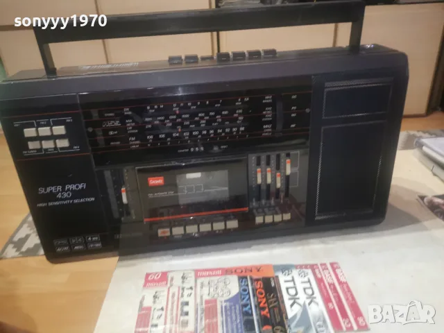 GRAETZ SUPER PROFI 430 ВНОС FRANCE 2908261942L4, снимка 3 - Радиокасетофони, транзистори - 55867720
