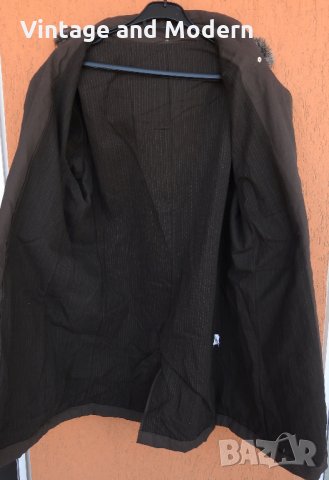 Cipo & Baxx нова мъжка парка яке палто кафяво (М), снимка 5 - Якета - 34361223