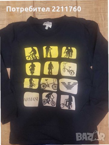 Ватирани блузи за 11-12г, снимка 8 - Детски Блузи и туники - 30016470