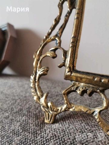 Бронзова рамка, снимка 3 - Други ценни предмети - 51746068