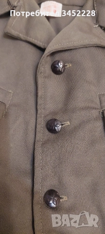 военна куртка и пагони за колекционери отлични , снимка 3 - Антикварни и старинни предмети - 52632155
