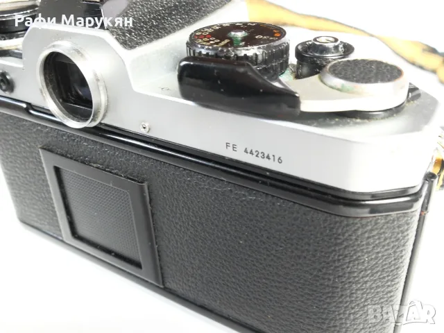 ЛЕГЕНДАТА SLR "NIKON FE"-перфектно състояние, снимка 3 - Фотоапарати - 55961294
