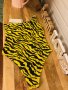 Gucci Yellow Zebra Sparkling One-Piece Swimsuit*Бански Гучи ХС-С*Gucci , снимка 8