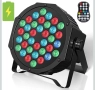 HOLDLAMP Акумулаторни Par светлини 36W RGB DJ LED Par светлини 2 броя комплект, снимка 3