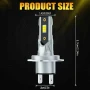 LED лампи за фарове, H7 3570, plug-and-play - комплект 2 бр., снимка 2