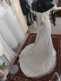 луксозна сватбена булчинска рокля, снимка 7