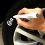 Бял маркер за боядисване на букви на гуми за кола автомобил мотор джип велосипед + ПОДАРЪК, снимка 13