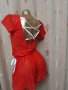 М/ L Ярко червен къс ,прозрачен гащеризон , снимка 7