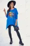 Дамска блуза oversize с щампа, 15цвята , снимка 15