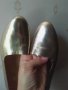 Longchamp. Original. Size 39 100% Кожа Жестоки Златни обувки , снимка 4
