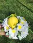 Ароматен букет с лимони и маргаритки, снимка 6